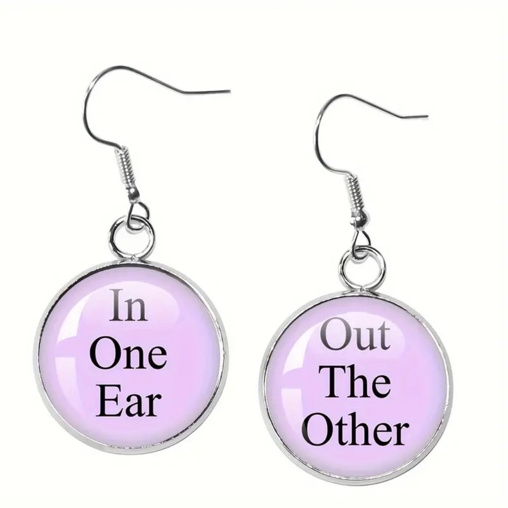 Purple Earrings
